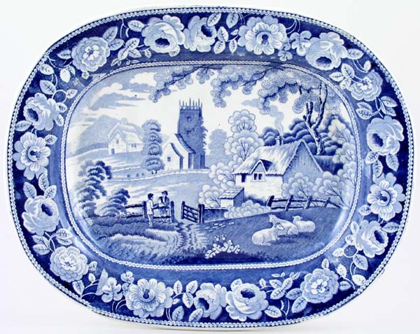 Meat Dish or Platter c1840